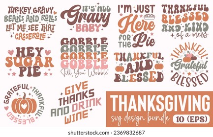 Thanks giving Design Bundle EPS