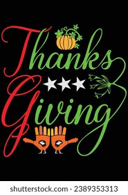 Thanks Giving eps cut file for cutting machine