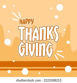 Thanks giving feed design template 