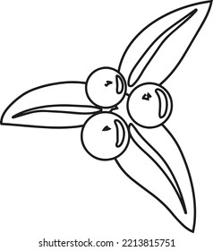 Thanks Giving line art illustration coloring page