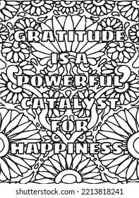 Thanks Giving Line Art And Illustrations for Coloring Page