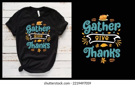 Thanks giving new creative t shirt desgins vector art for print for giving thanks