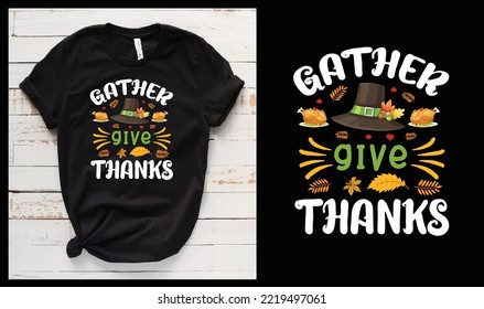 Thanks giving new creative t shirt desgins vector art for print for giving thanks