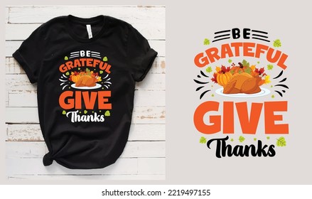 Thanks giving new creative t shirt desgins vector art for print for giving thanks