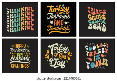 Thanks giving print design for print on demand