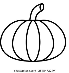 Thanks giving pumpkin icon, can be used material graphic design