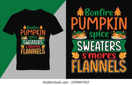 Thanks giving quote typography t-shirt template design vector