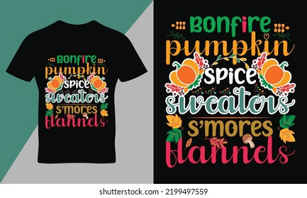 Thanks giving quote typography t-shirt template design vector