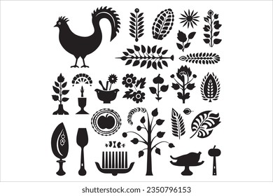 Thanks giving Turkey Silhouette turkey day vector elements

You will get editable Eps files. 