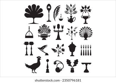 Thanks giving Turkey Silhouette turkey day vector elements

You will get editable Eps files. 