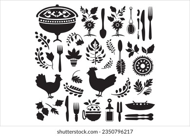 Thanks giving Turkey Silhouette turkey day vector elements

You will get editable Eps files. 