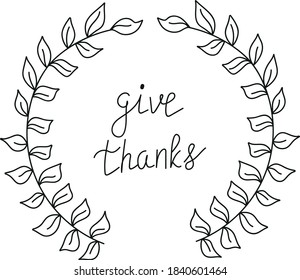 thanks for the holiday in doodle style