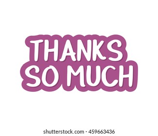 thanks so much typography typographic creative writing text image 2