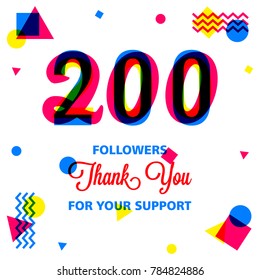 Thanks for our best followers banner, we love you in this illustration