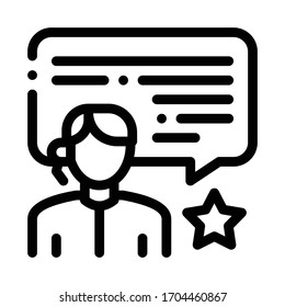 thanks speech icon vector. thanks speech sign. isolated contour symbol illustration