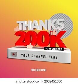gracias por suscribirse a la ilustración 3d