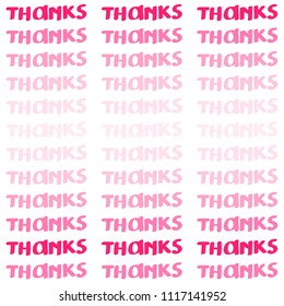 Thanks Text, Hand drawn, Background