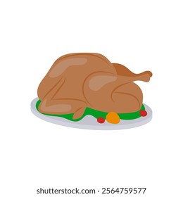 Thanksgiving , Autumn Isolated Vector Illustration