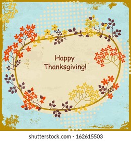 Thanksgiving background design