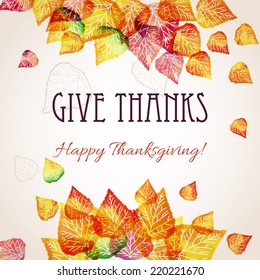 Thanksgiving background design