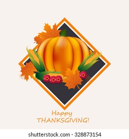 Thanksgiving background. EPS 10.