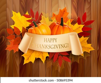 Thanksgiving background. Vector illustration