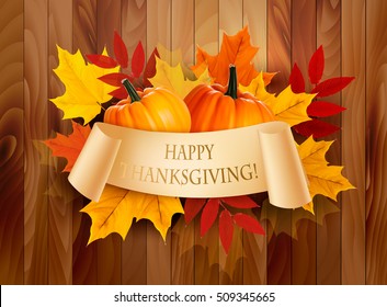 Thanksgiving background. Vector illustration