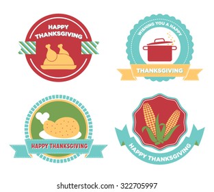 Thanksgiving Badges