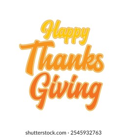 Thanksgiving-Banner, Happy Thanksgiving, Thanksgiving-Zeichen, Happy Thanksgiving-Zeichen, Vektorgrafik