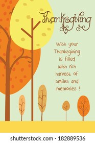 Thanksgiving card