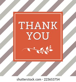 Thanksgiving card. Vector background