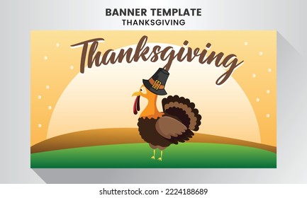 Thanksgiving celebration  background template illustration