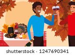 Thanksgiving celebration design