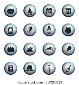 Thanksgiving chrome icons for web