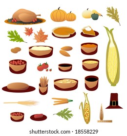 Thanksgiving Collection vector is original artwork.