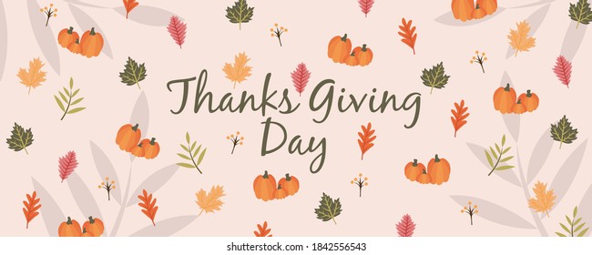 Thanksgiving-Konzept in handgezeichnet