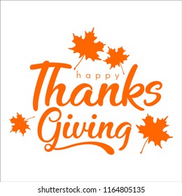 Thanksgiving day and autumn concept. Vector illustration EPS10