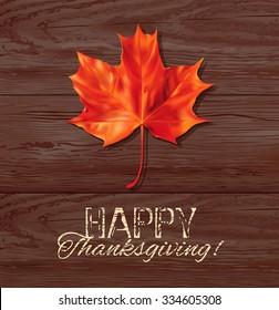 Thanksgiving Day background. Vector illustration.