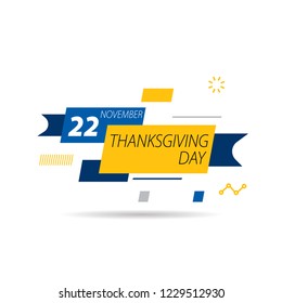 Thanksgiving Day Banner Template