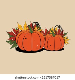 Thanksgiving Day Banner Vector Design.