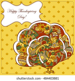 Thanksgiving day card