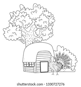 thanksgiving day cartoon