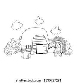 thanksgiving day cartoon