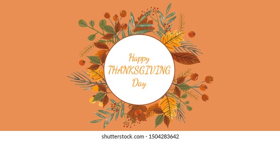 Thanksgiving Day Celebrations Wallpaper Abstract Background