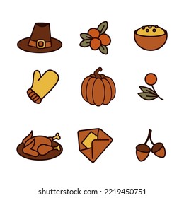 Thanksgiving day collection, Stock Photos and Vectors design