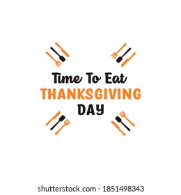 Thanksgiving day, decorative text, lettering, typography can be used for invitational cards, quotes, journals isolated on white background, simple black silhouette EPS Vector thanks, giving