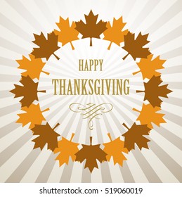Thanksgiving day design