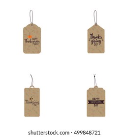 Thanksgiving day labels