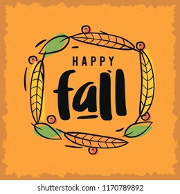 Thanksgiving day. Logo, text design. Typography for greeting cards and posters. Give thanks.