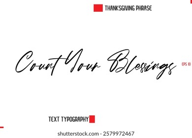 Thanksgiving Day Quote in Cursive Text Typography Grateful For You